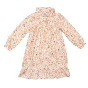 Ballerina Brushed 100% cotton warm long sleeved nightie